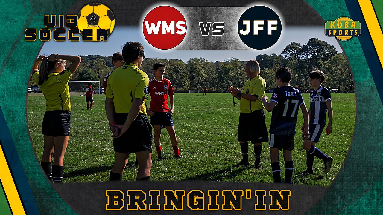 BRINGIN’ IN: U13 WMS vs JFF – Game 4 Pre-Game | Quick Warm-Up, Ref Check-In & Captain’s Coin Toss