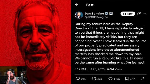 The FBI is crashing out..