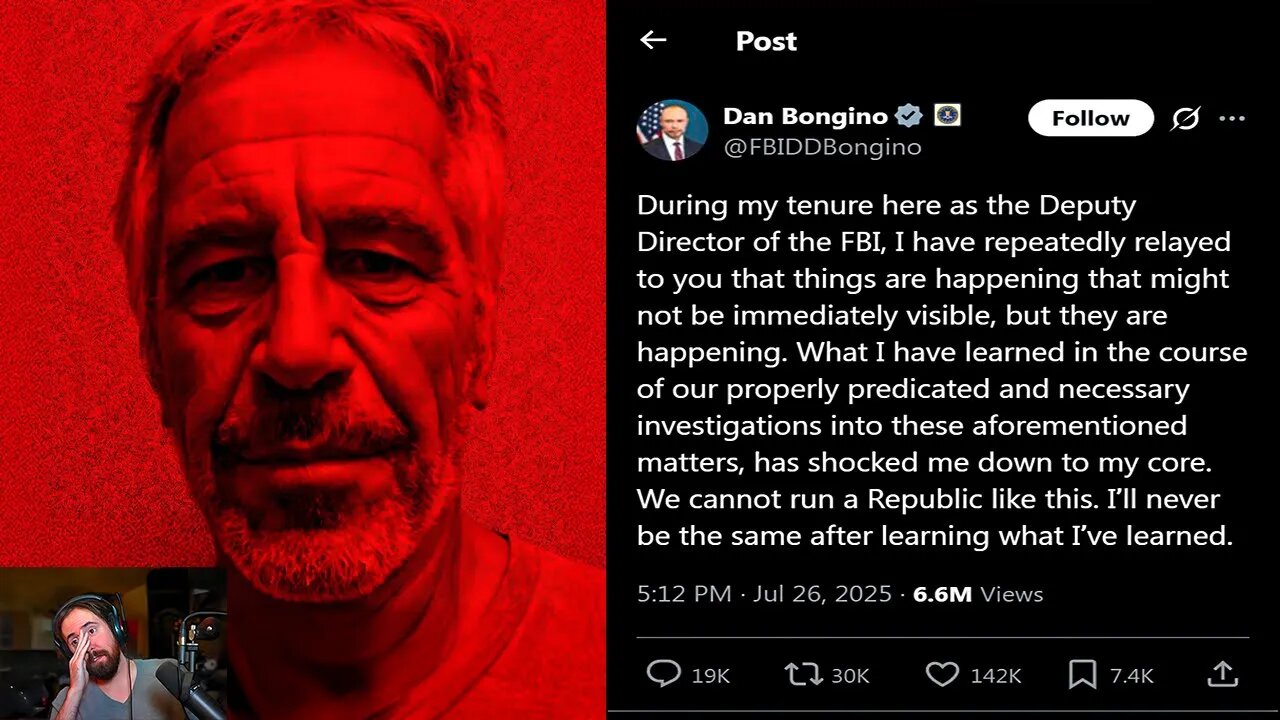 The FBI is crashing out..