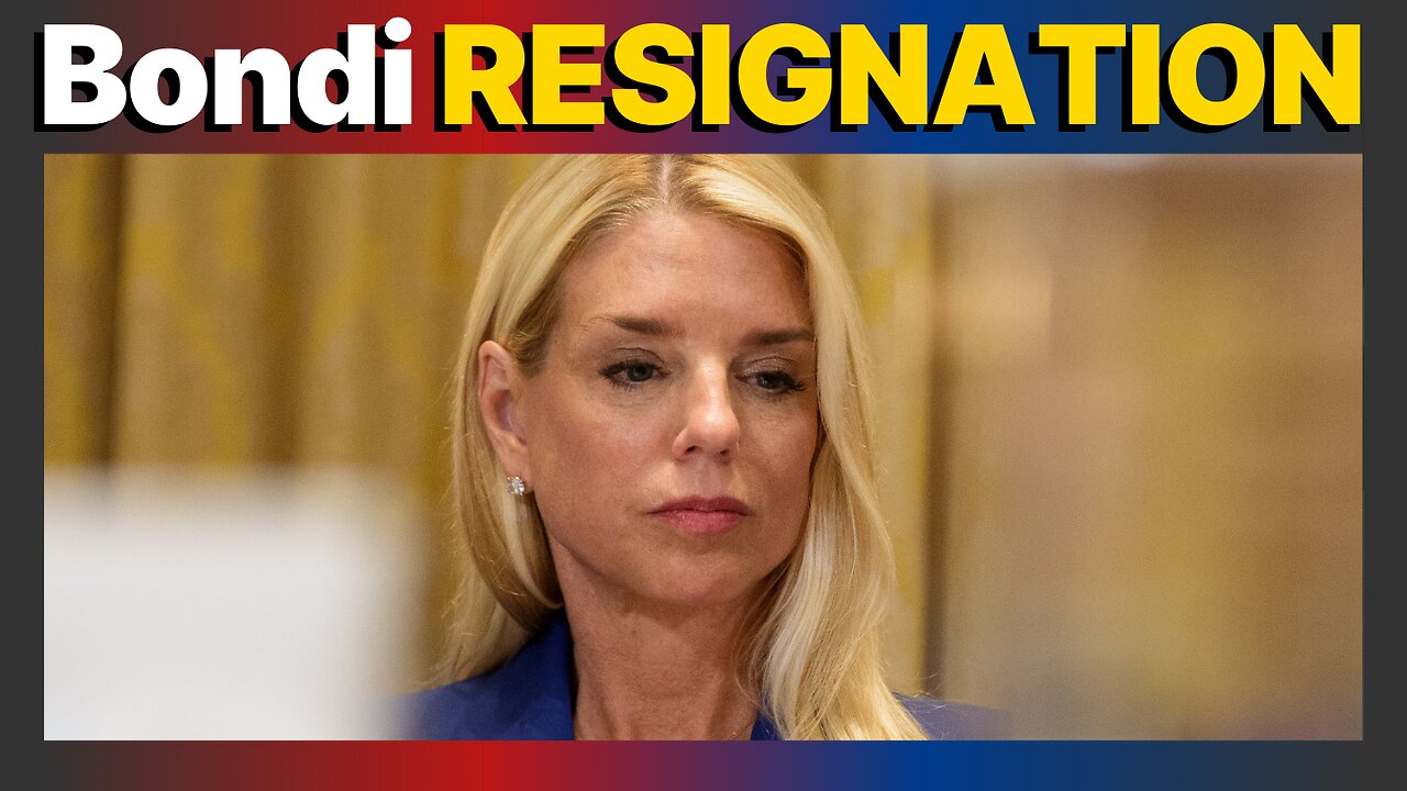 Shocking Update regarding Pam Bondi's resignation... DOJ explosive clash with FBI exposed