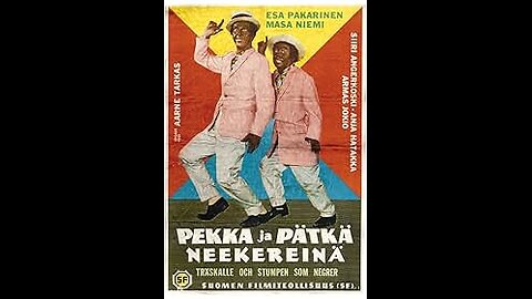 (1960) Pekka ja Pätkä neekereinä.