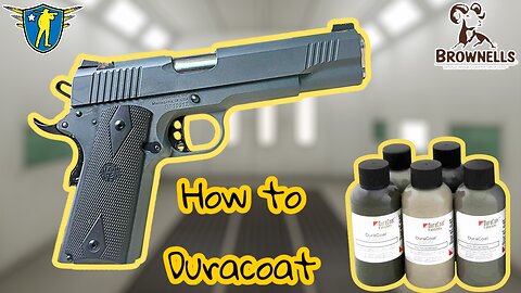 How to Duracoat Your BRN1911 Start To Finish !!!!!