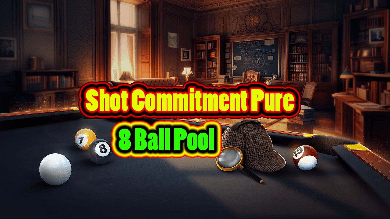 ✨ Shot Commitment – Pure 8 Ball Pool Round
