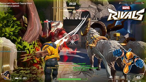 Marvel Rivals Online (PS5) Wolverine Gameplay 8/1/2025