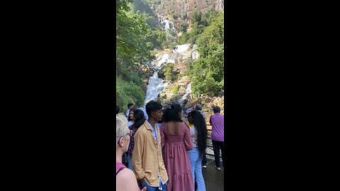 Ravana Falls in Sri Lanka