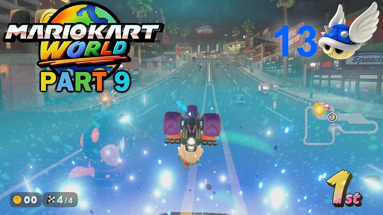 Mario Kart World (Blind) Part 9 ~ Time to, Ass Pull My Way to the Top!