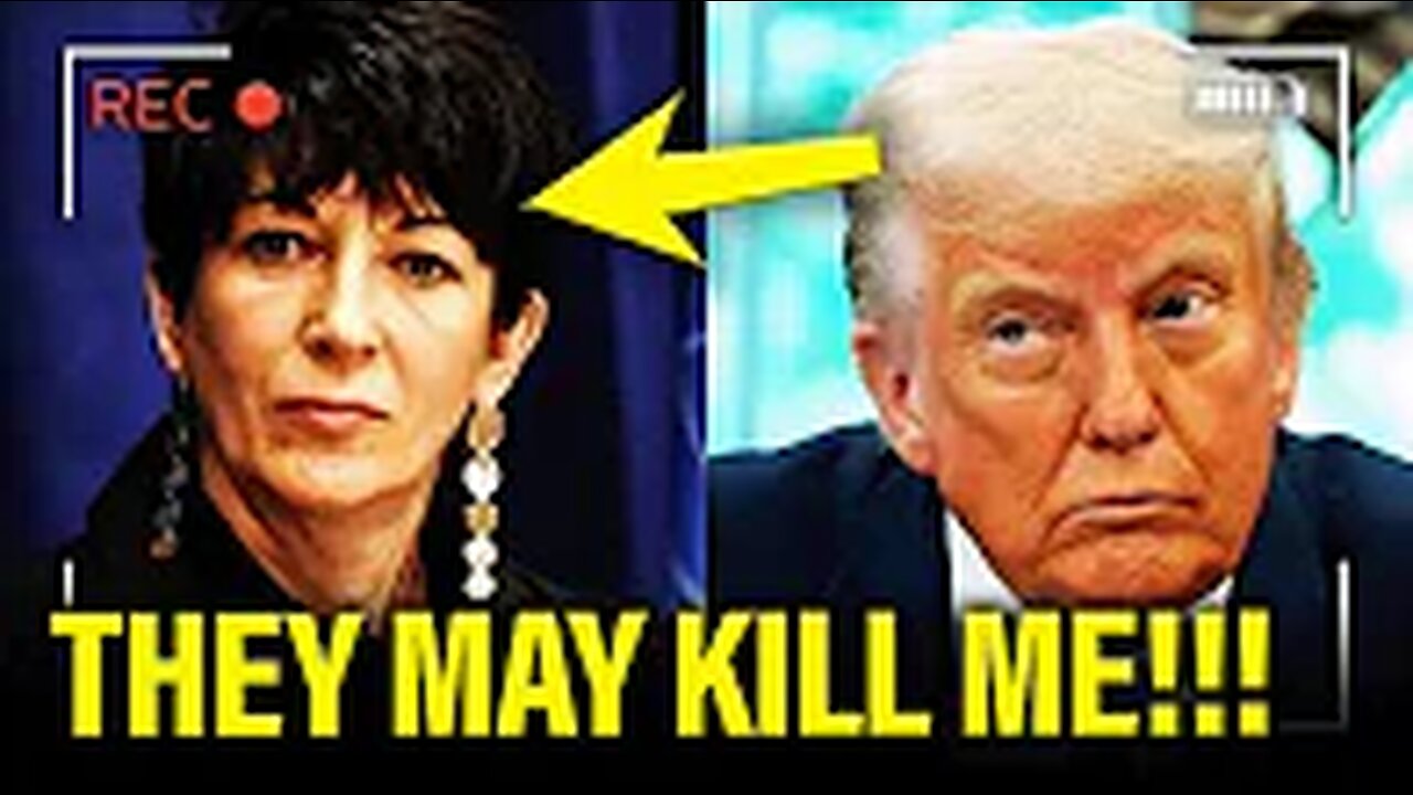 🚨Ghislaine FEARS for HER LIFE after Trump RESPONSE
