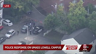 Heavy police response on UMass Lowell campus after report of man with gun