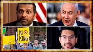 Patel LASHES OUT at "Conspiracy Theorists," Ceasefire BROKEN, Russ' NO KINGS Recap - w/ James Li