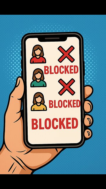I used to block girls… now they block me 💀
