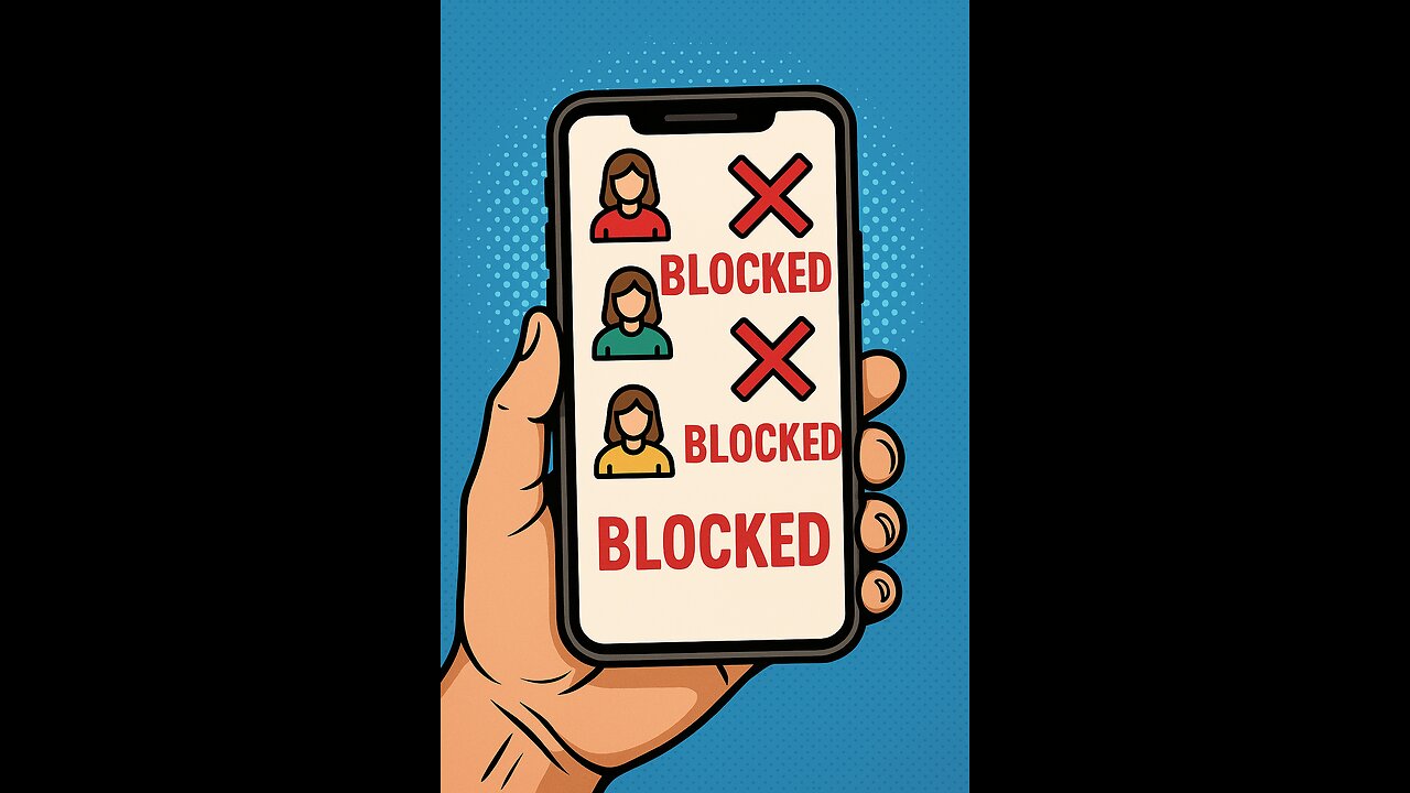 I used to block girls… now they block me 💀