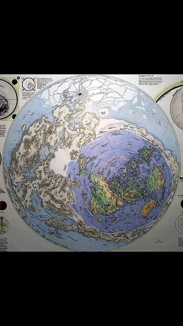 German flat Earth map