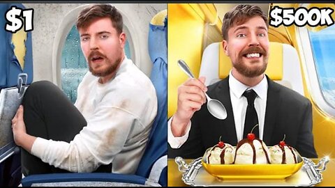 "Cheap vs Ultra Luxury Plane Ticket | 1₹ vs 5,00,000₹ Challenge!"