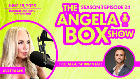 The Angela Box Show 6.28.25 S3 Ep24 - Religious persecution in Iran + MORE