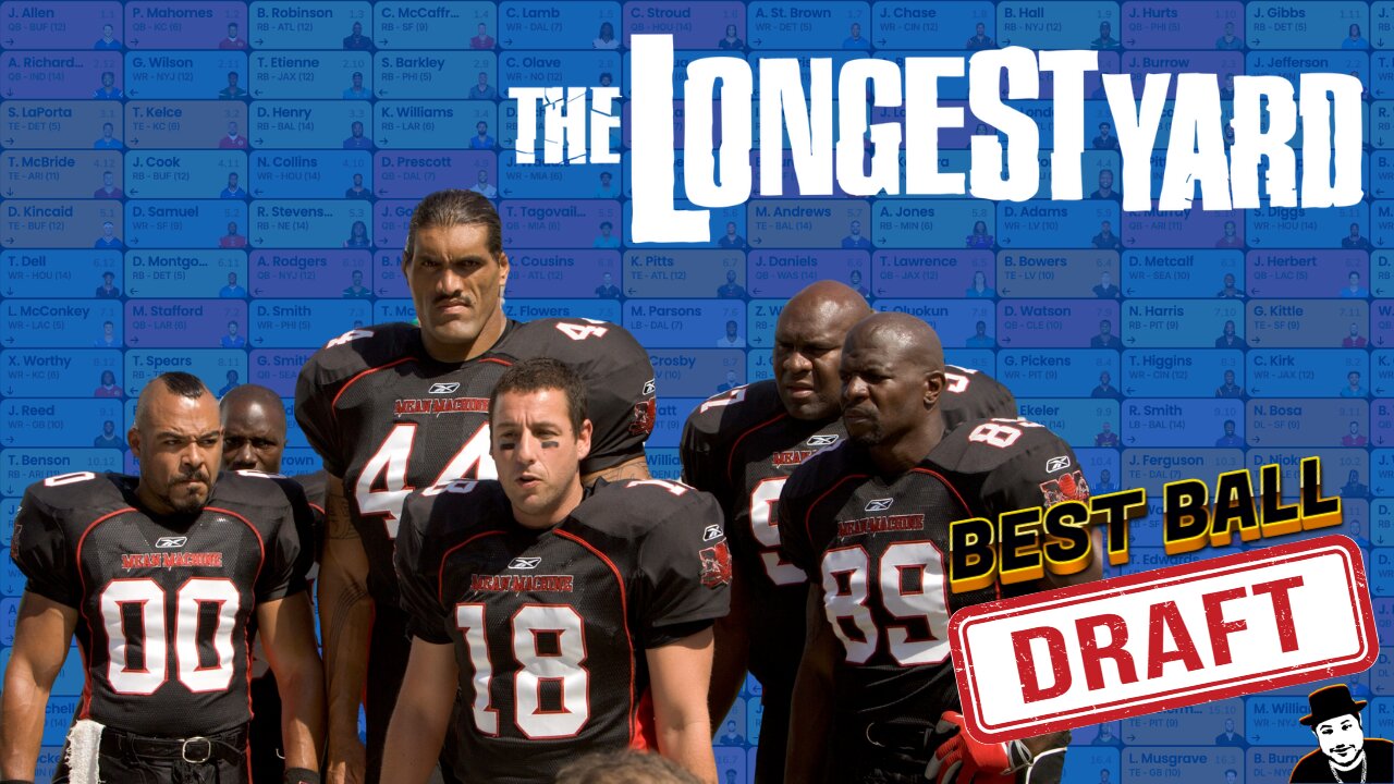 LIVE Fantasy Football Best Ball DRAFT ACTION Starts NOW!