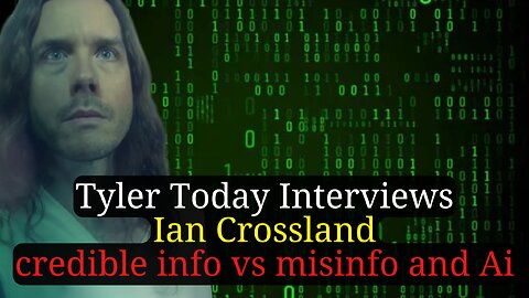 Credible info vs misinfo and Ai - Ian Crossland Interview segment