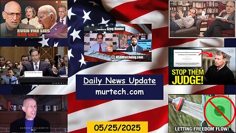 EP1573 | Andrew Klavan: Lies, Gardner Goldsmith: Rollbacks, Robert Gouveia: DOGE, USA Watchdog: Genocide