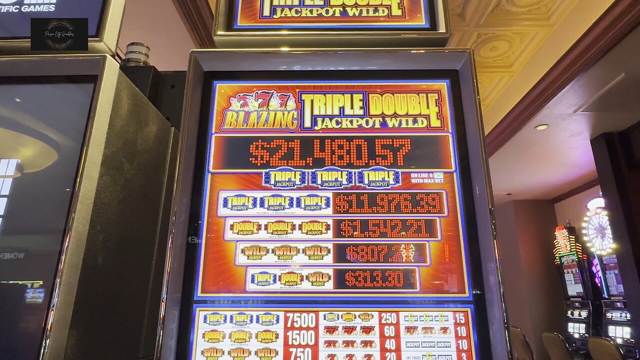 9-Line Blazing Triple Double for the WIN 🔥🎰🍒