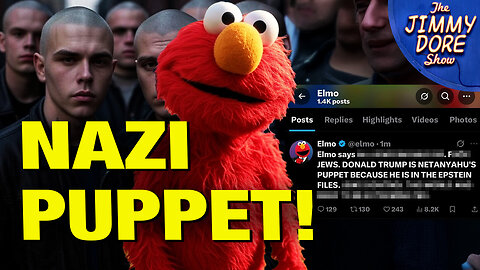Elmo EXPOSED As Raging Antisemite!