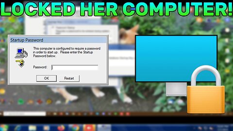 Is this the last SYSKEY ever? Scammer LOCKED out of her PC!