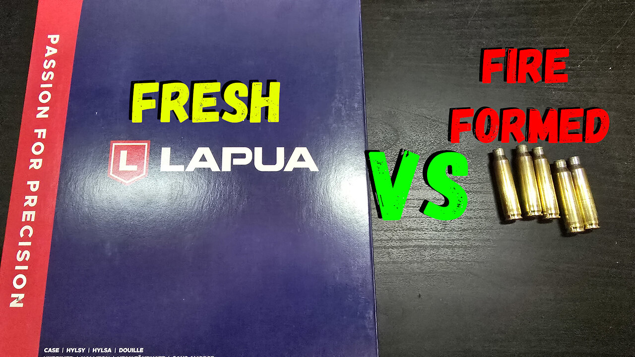 Is Fire Forming a Waste of Time? Factory Brass Put to the Test