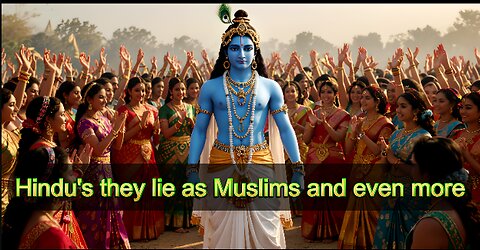Hindu's they lie as Muslims and even more