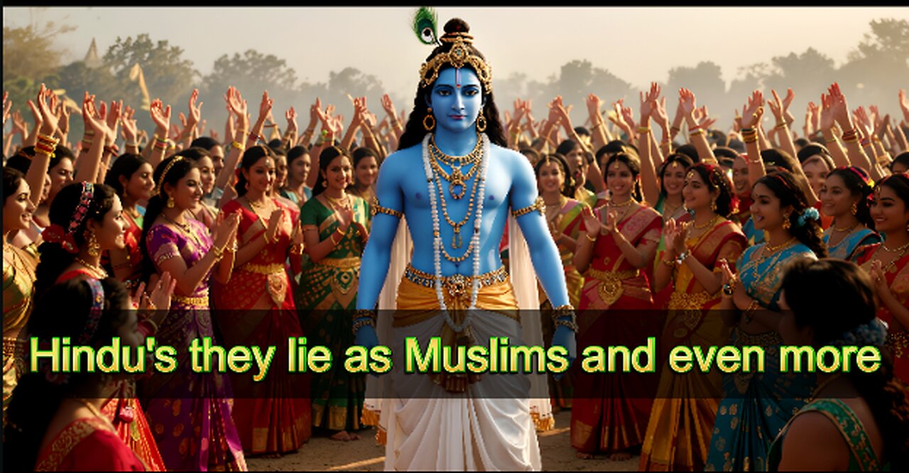 Hindu's they lie as Muslims and even more
