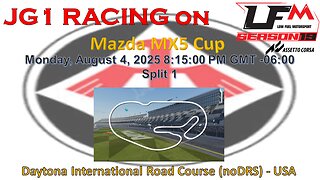 JG1 RACING on LFM - Mazda MX5 Cup - Daytona International Road Course (noDRS) - USA - Split 1