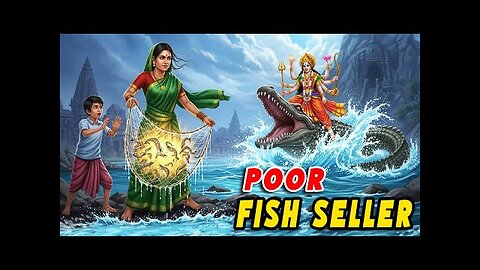 Poor Fish Seller | Moral Stories in English | A heart Touching Story | Learn English | Bedtime Story