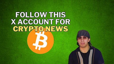 Follow this X account for crypto news. #money #wealth #crypto #shorts #reels