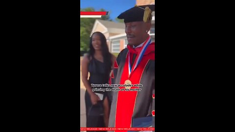 Dr. Tyrese Gibson gets honorary PhD, Biden award, honors mom’s legacy.#japdmedia #Tyrese #Biden #RnB