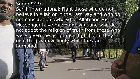 Ahmadiyya Muslims Are Still Supposed To Fight Those Who Don't Believe In Allah At Speakers Corner