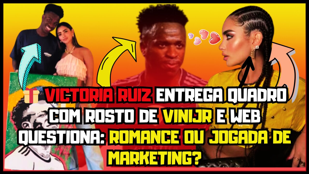 🔥Mesmo estilo, trancista e presente: o que #VictoriaRuiz realmente quer com #ViniJr? Descubra agora!