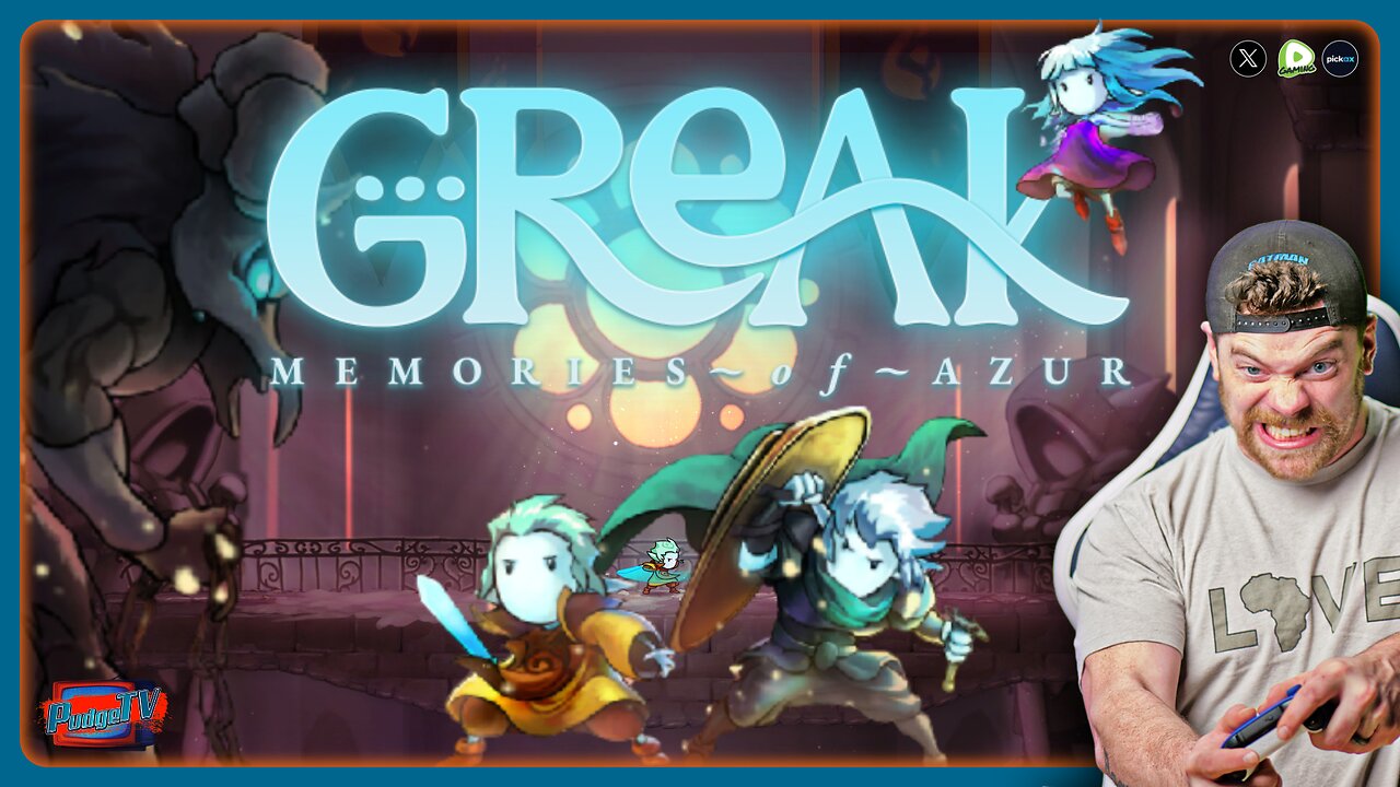 🟣 Greak: Memories of Azur | Gaming on Rumble | September Charity Water Campaign