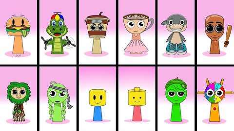 Incredibox Sprunki OC & OLD All Phases 4 _ Sprunki live_part1_5