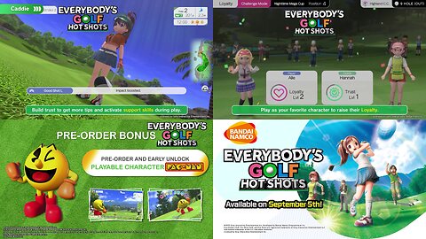 Everybody's Golf: Hot Shots (Nintendo Switch and Playstation 5) - Official Overview Trailer [September 5th,2025]