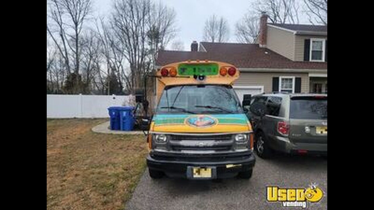 Well-Maintained 2002 Chevrolet Express 3500 Ice Cream Truck for Sale in New Jersey!