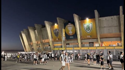 Atlético-MG X América-MG | Saída do Estádio | Esplanada Mineirão | 🐓 | Final Campeonato Mineiro