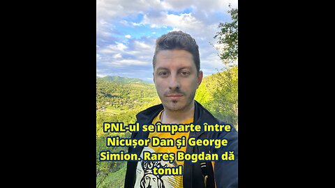 PNL-ul se împarte între Nicușor Dan și George Simion. Rareș Bogdan dă tonul