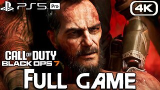 CALL OF DUTY BLACK OPS 7 Gameplay Walkthrough Campaign FULL GAME (4K 60FPS) No Commentary