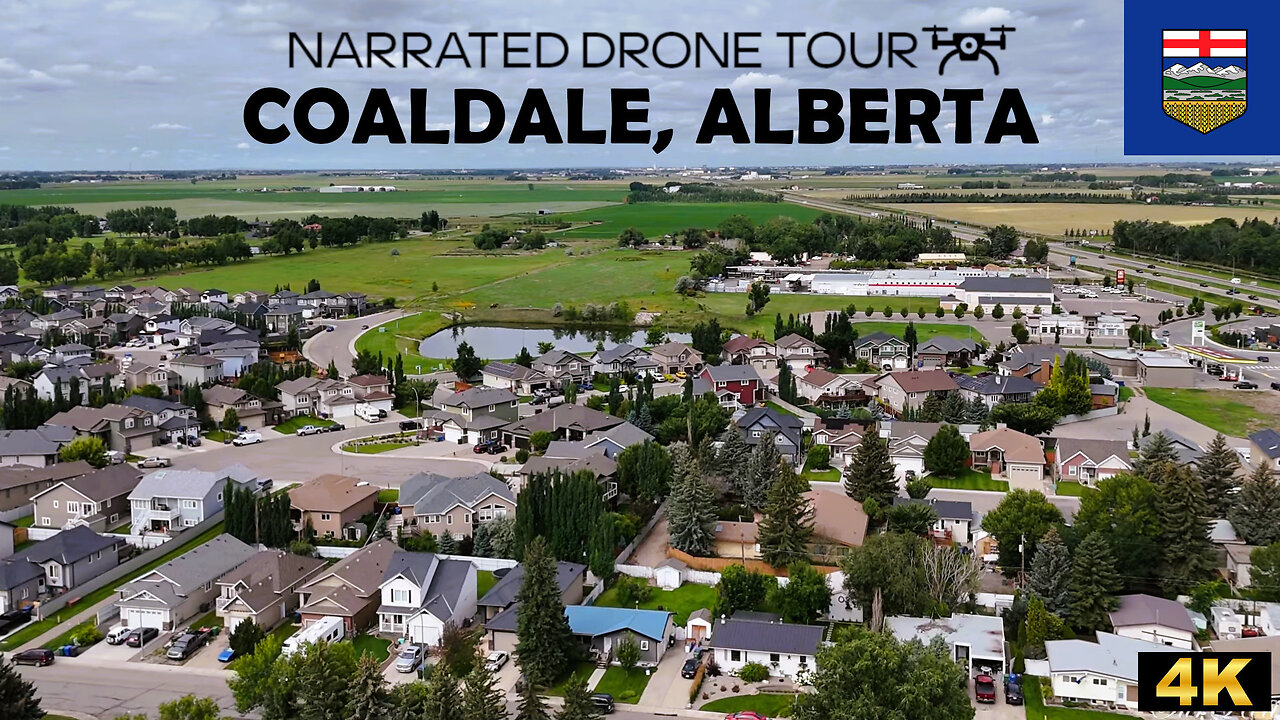 🌾 Coaldale, Alberta 🛩️ 4K Drone