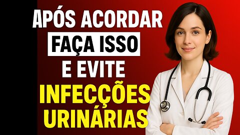 FAÇA ISSO AO ACORDAR e NUNCA MAIS Tenha Infecção Urinária! (Funciona em 7 Dias)
