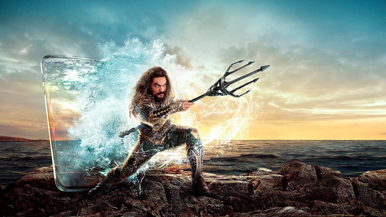 aquaman vs blackman scene 2