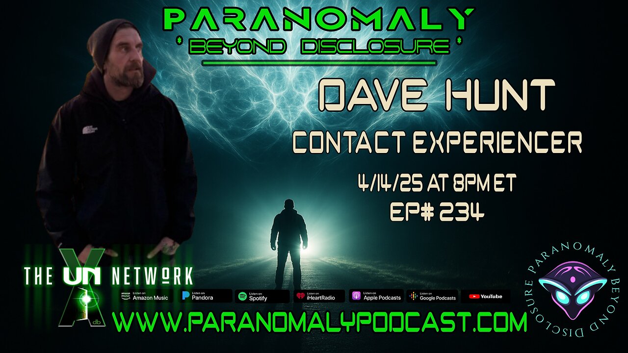 Paranomaly | Dave Hunt | Contact Experiencer | EP# 234