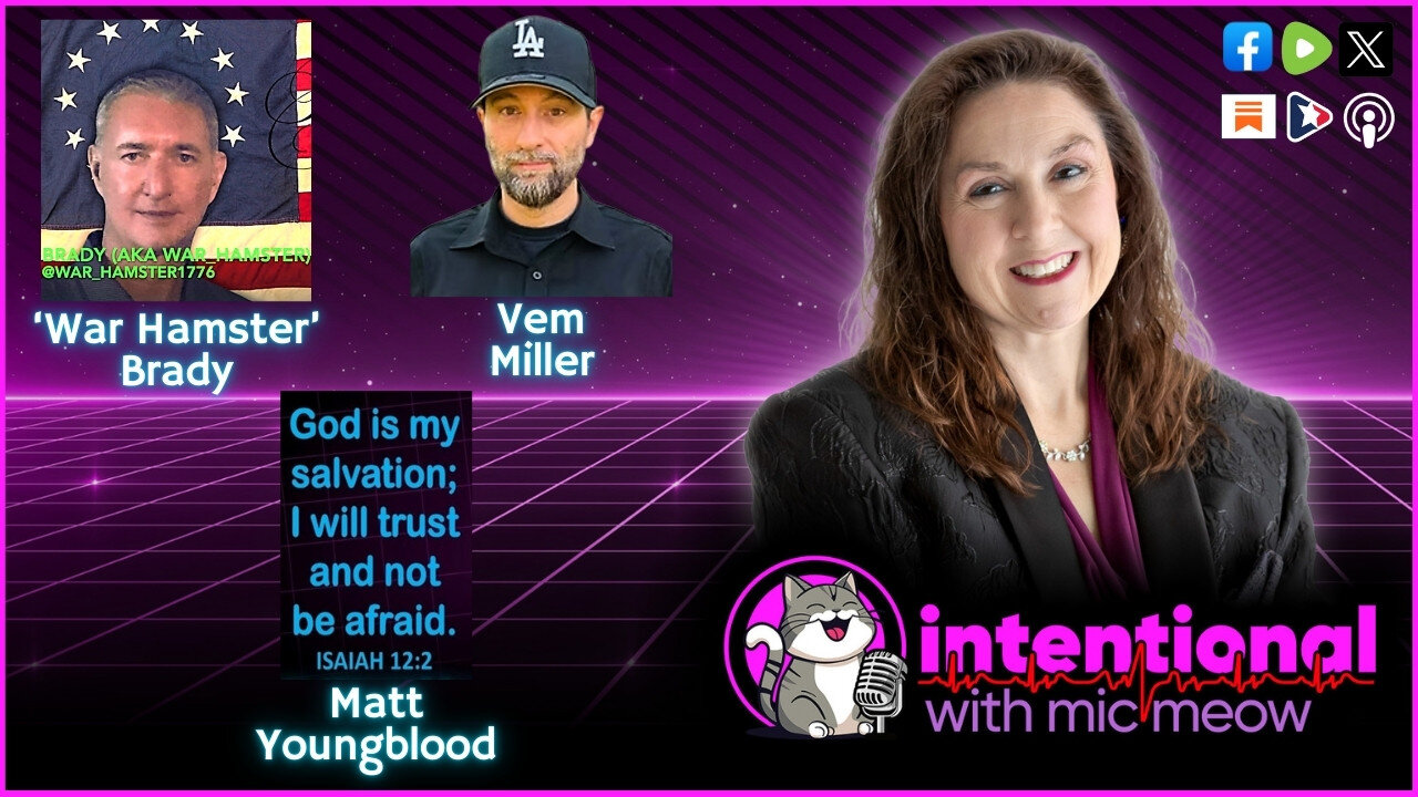 'Intentional' S2E14 Thursday 9-18-25 'Live'