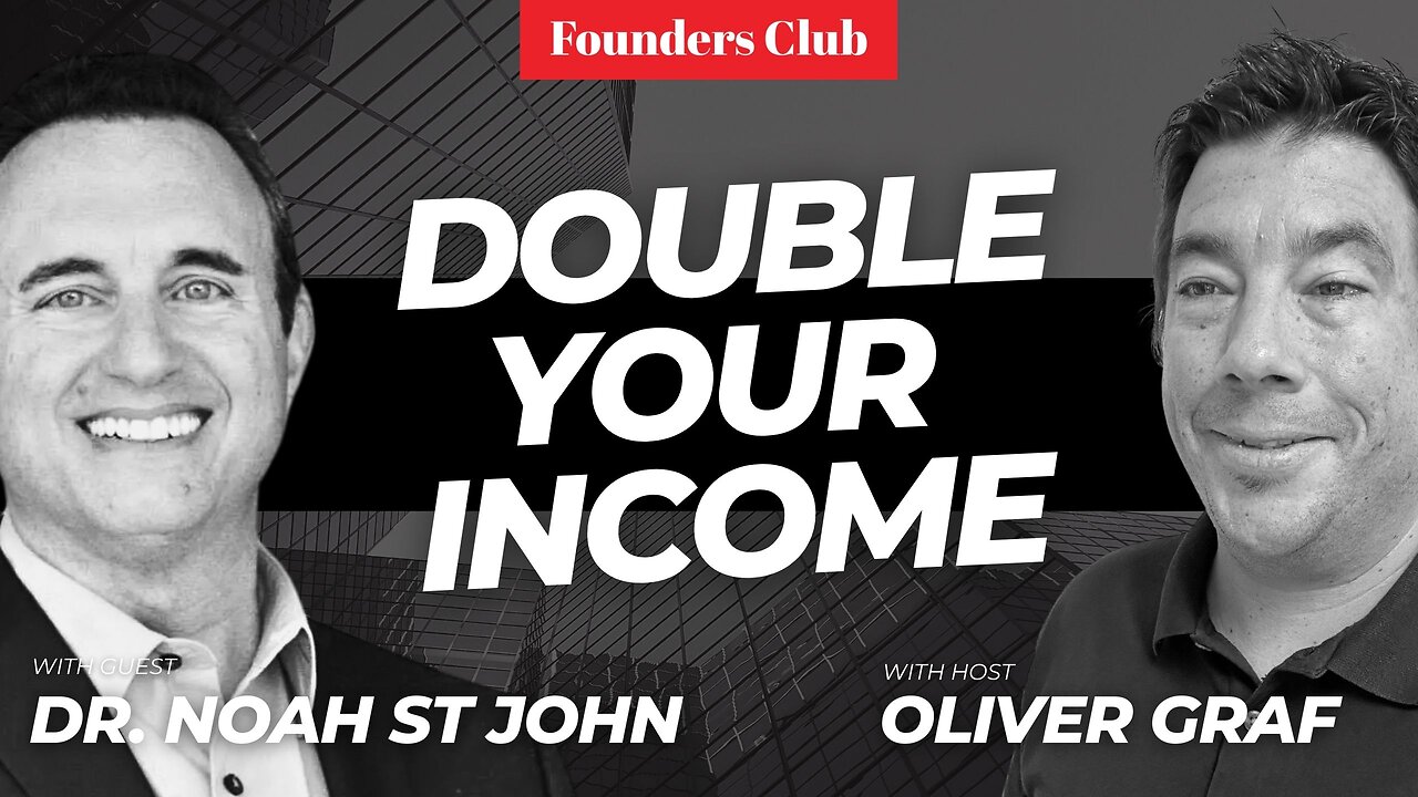 "Make More in 12 Weeks Than You Did All Year" | Founders Club w/ Dr Noah St John