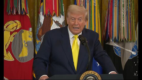 Trump honors Purple Heart recipients at the White House