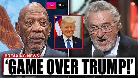 Morgan Freeman: Robert De Niro DESTROY Melania and Trump with ONE WORD