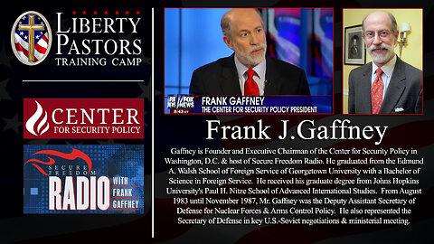 Frank Gaffney discusses Islam’s Bid to Take Down America
