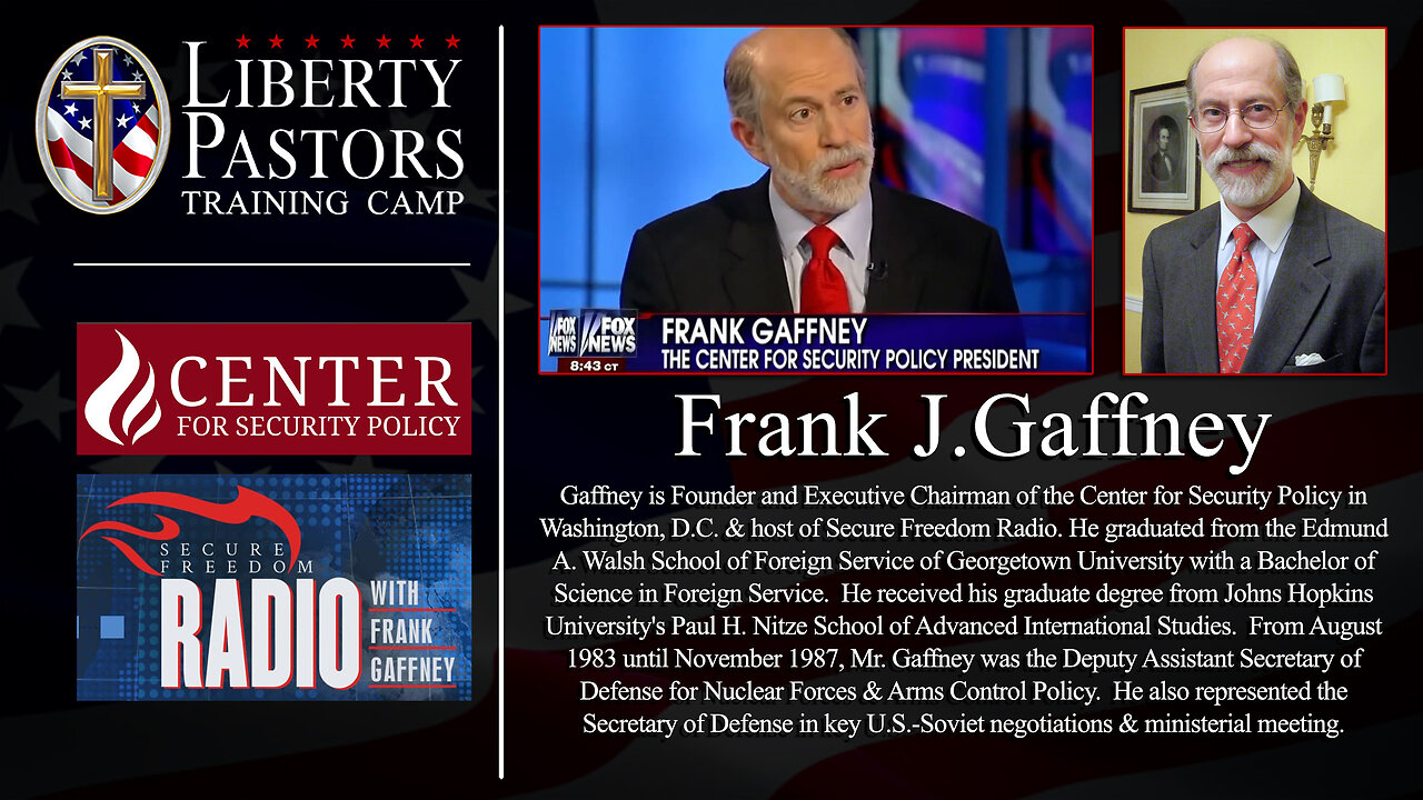 Frank Gaffney discusses Islam’s Bid to Take Down America
